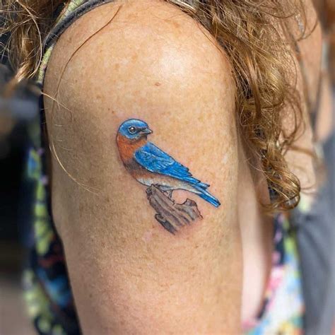 bluebird tattoo design